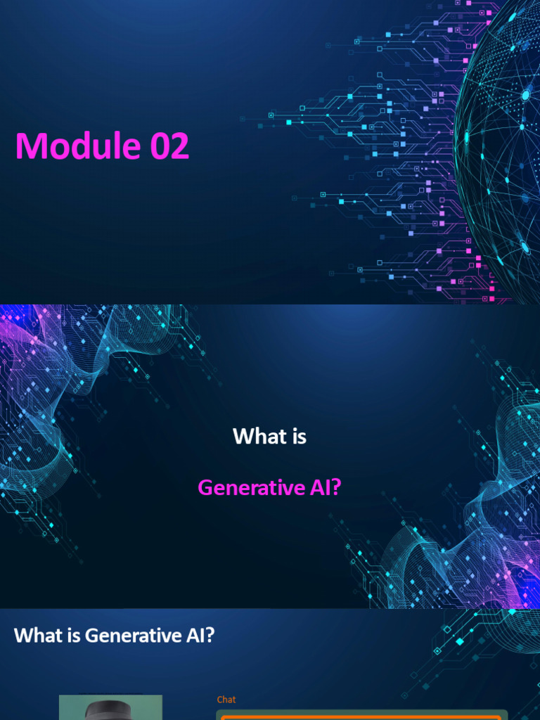 Module 2 - Generative AI Fundamentals | PDF | Artificial Intelligence ...