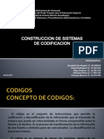 Construccion de Sistemas de Codificacion