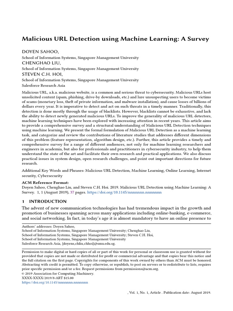 Ml Project | PDF | Malware | Machine Learning