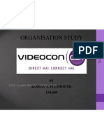 Organisational Study of Videocon D2H