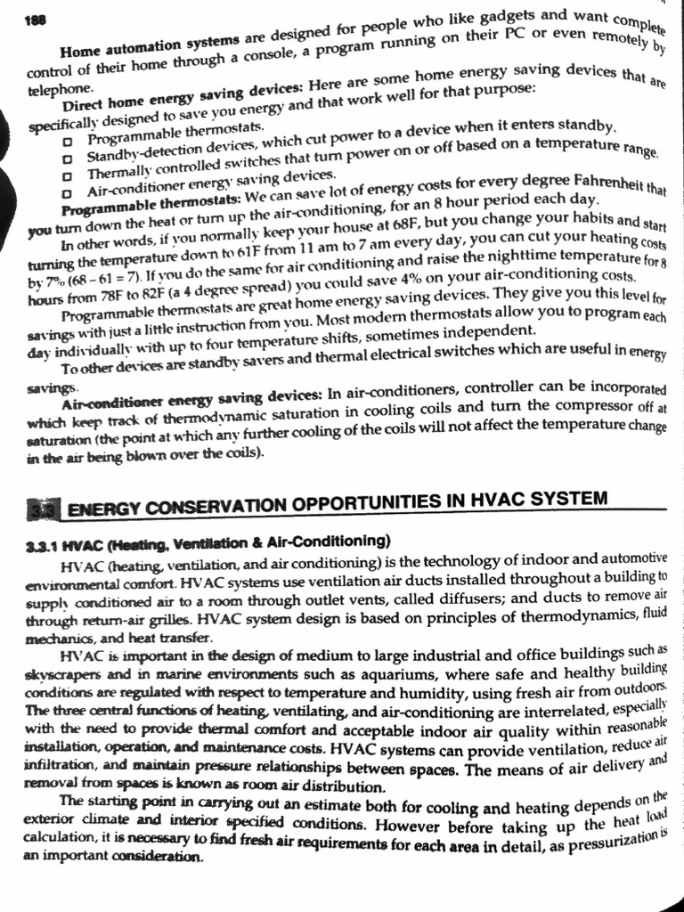 Energy Conservation Notes | PDF