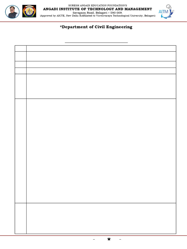 Format For Project Synopsis 2024-25 | PDF