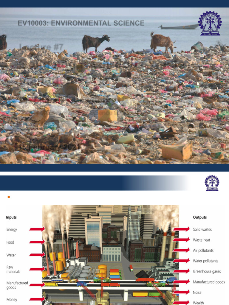 Lecture #7 - Solid & Hazardous Waste Management | PDF | Recycling | Waste