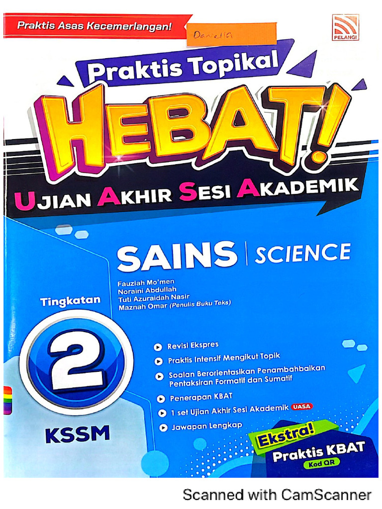 Form 2 Science Praktis Topikal Hebat Sains | PDF