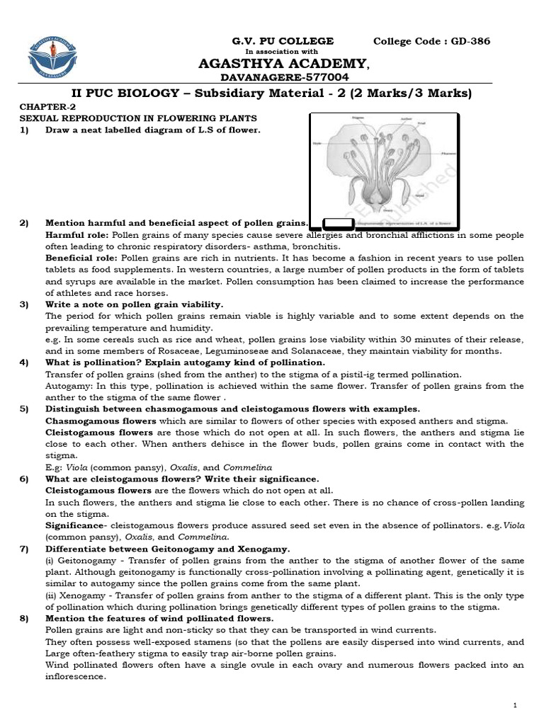 2. Subsidiary Material 2M for 2023 FINAL | PDF | Dominance (Genetics ...