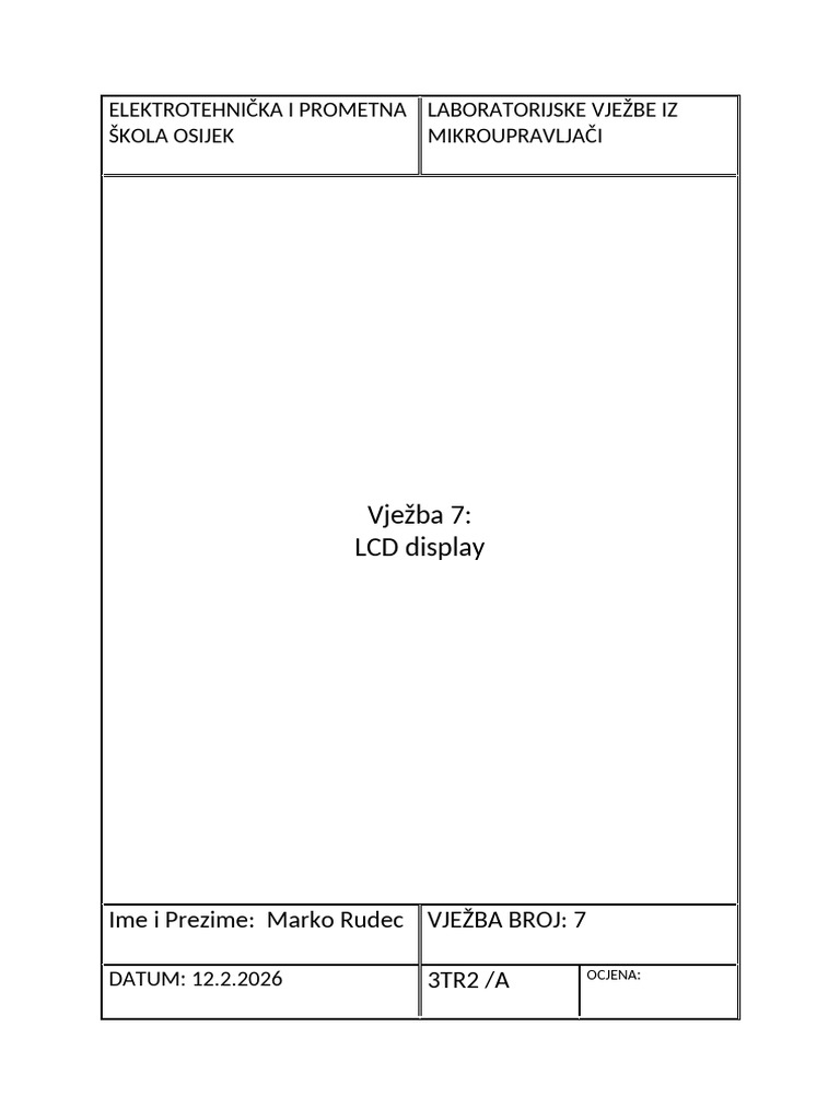 Vj7 LCD Rudec | PDF