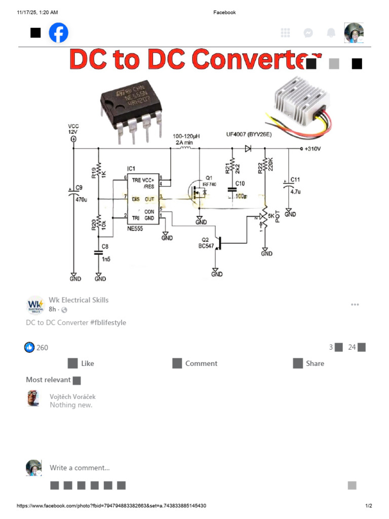 DC To DC Converter | PDF