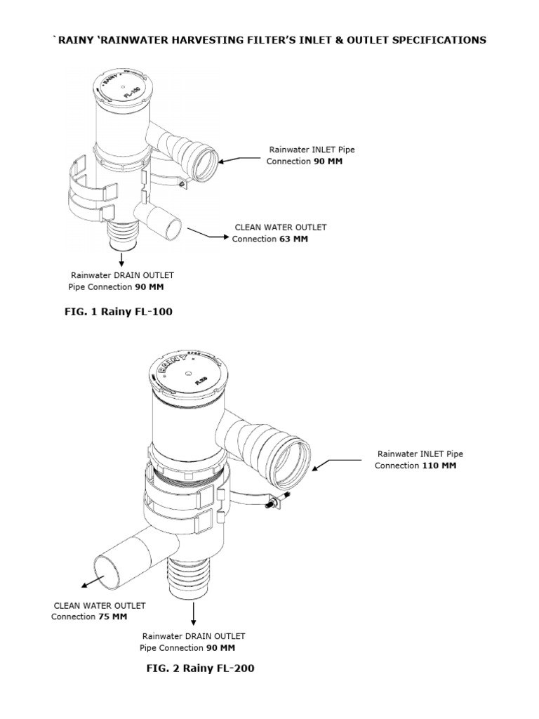 Vertigrow Rainy Inlet & Out Specifications PDF | PDF