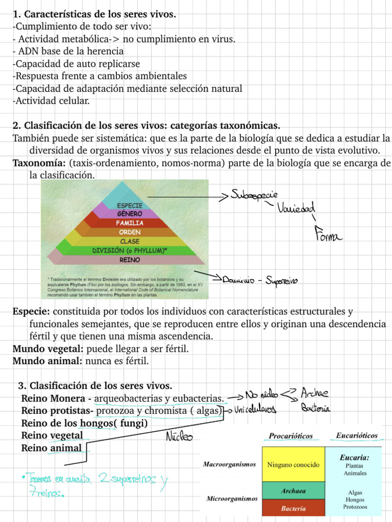 Tema 1 - Origen de La Vida | PDF
