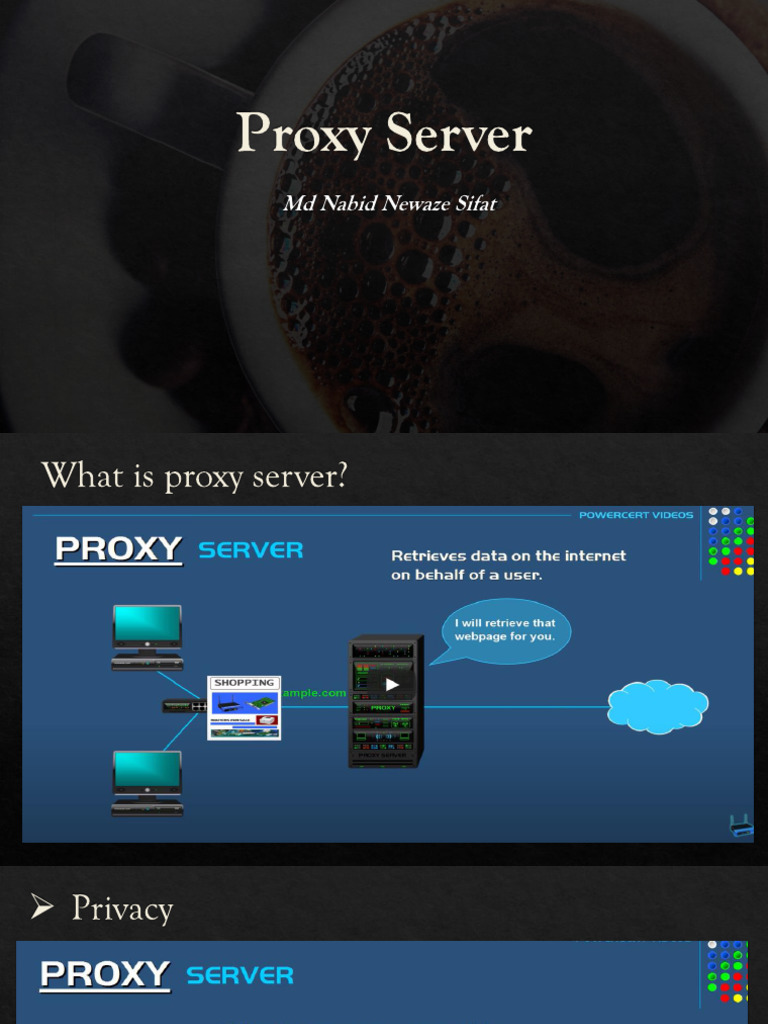 Proxy Server | PDF