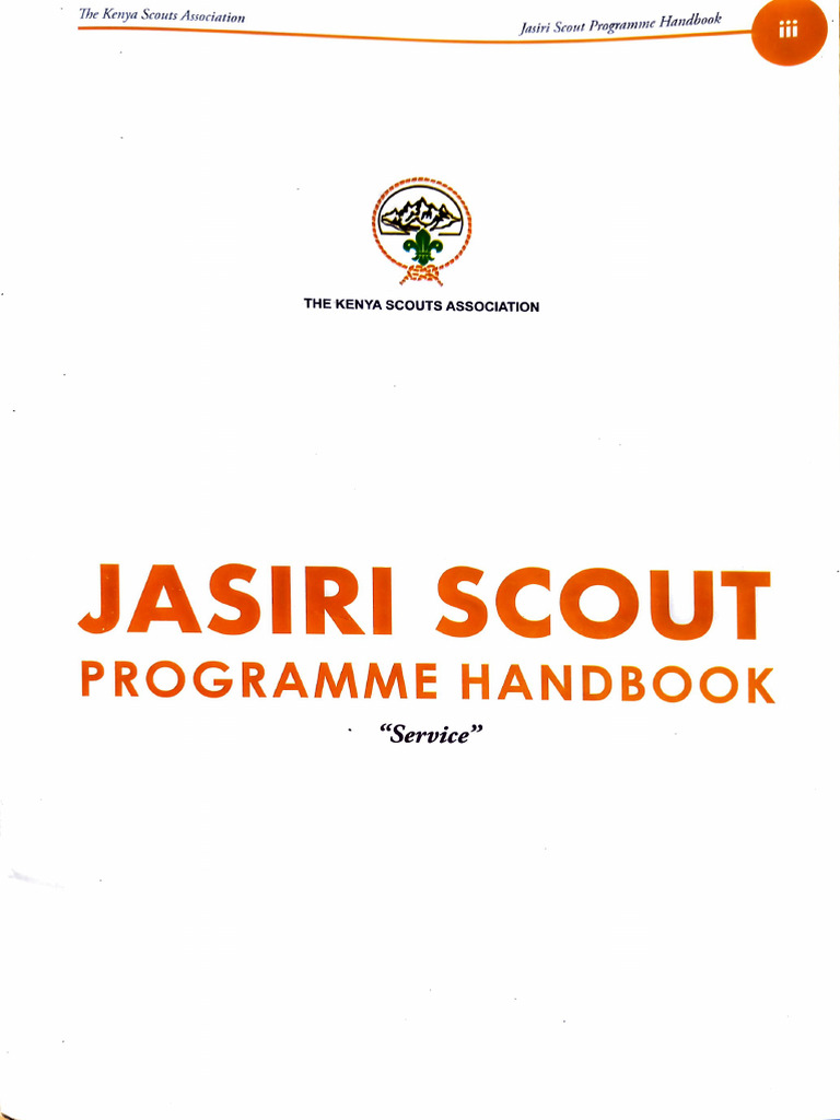 Jasiri Scout Handbook | PDF