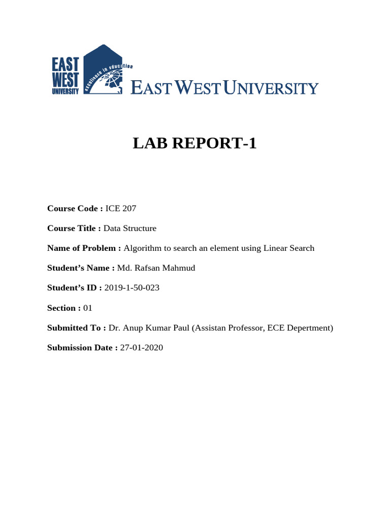 Lab 1 | PDF