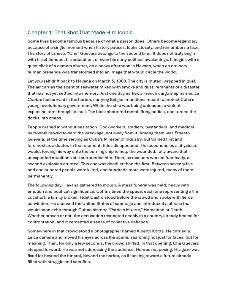 The Life of Che Guevara | PDF | Che Guevara