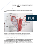 Anatomy and Physiology of The Female Reproductive System