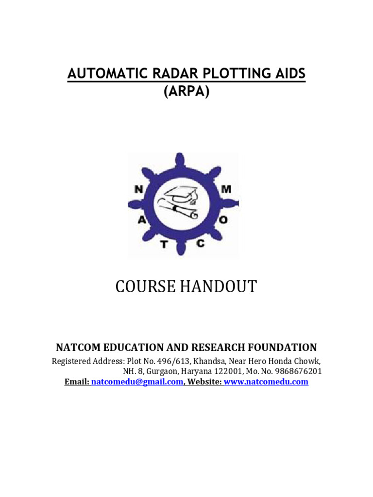 ARPACourse Notes | PDF
