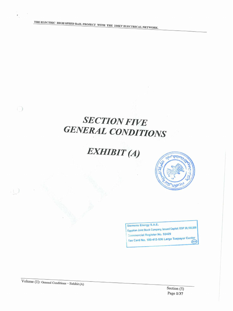 08 - General Conditions | PDF