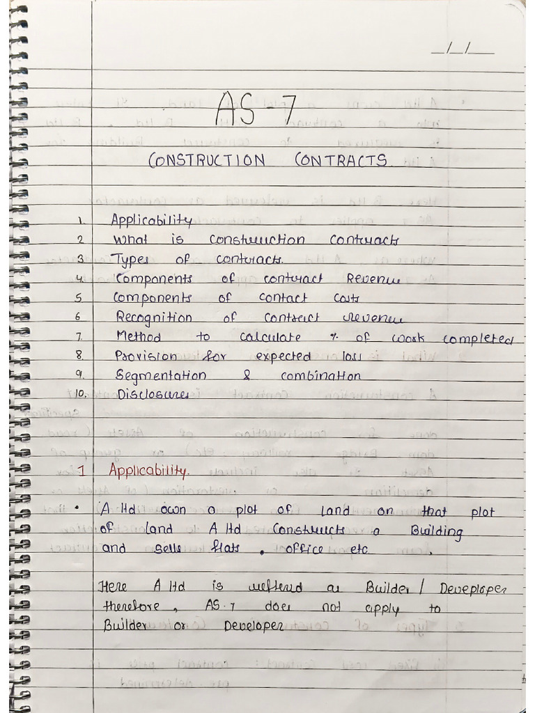 As 7 Construction Contract | PDF