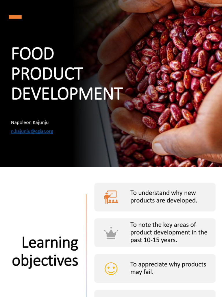 Introduction Food Product Development | PDF | New Product Development ...
