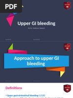 Forrest Classification of GI Bleeding | PDF