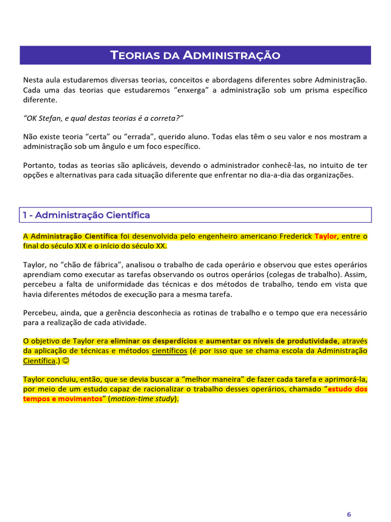 Teorias Da Adm 5 62 Repaired d684 1 d684 | PDF | Science | Sociologia