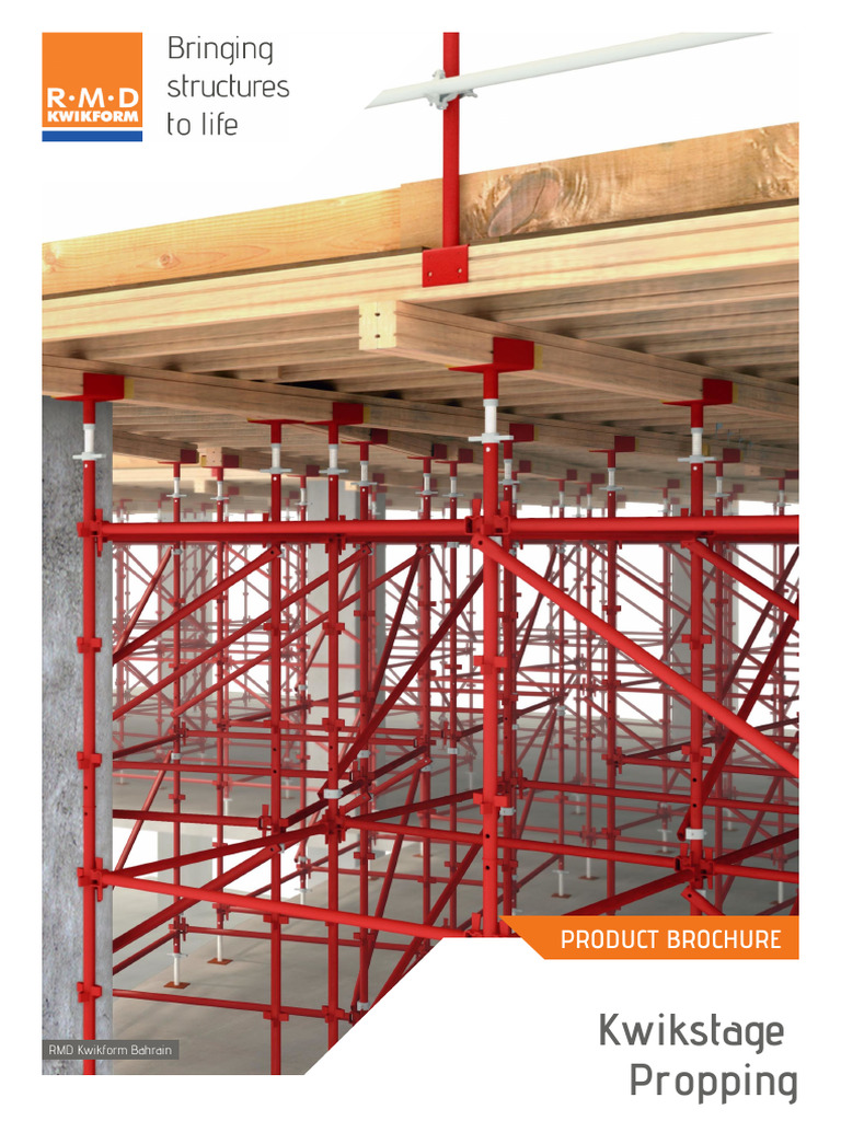 Kwikstage Propping RMD Kwikform Brochure 19585 Low | PDF | Beam ...
