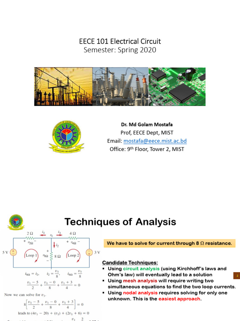 P 04 EECE 101 Nodal Analysis | PDF