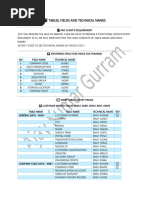 VBFA Table Field Definitions in SAP | PDF
