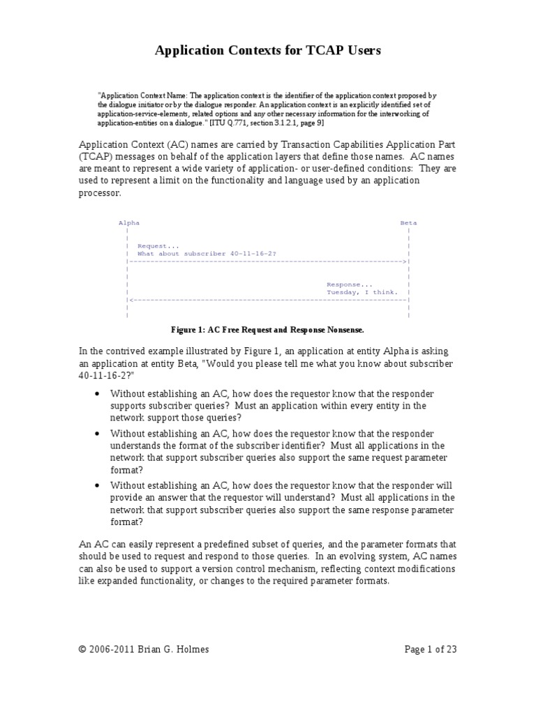 Acs For Tcap Users 20110324 | PDF | File Format | Software Release Life ...