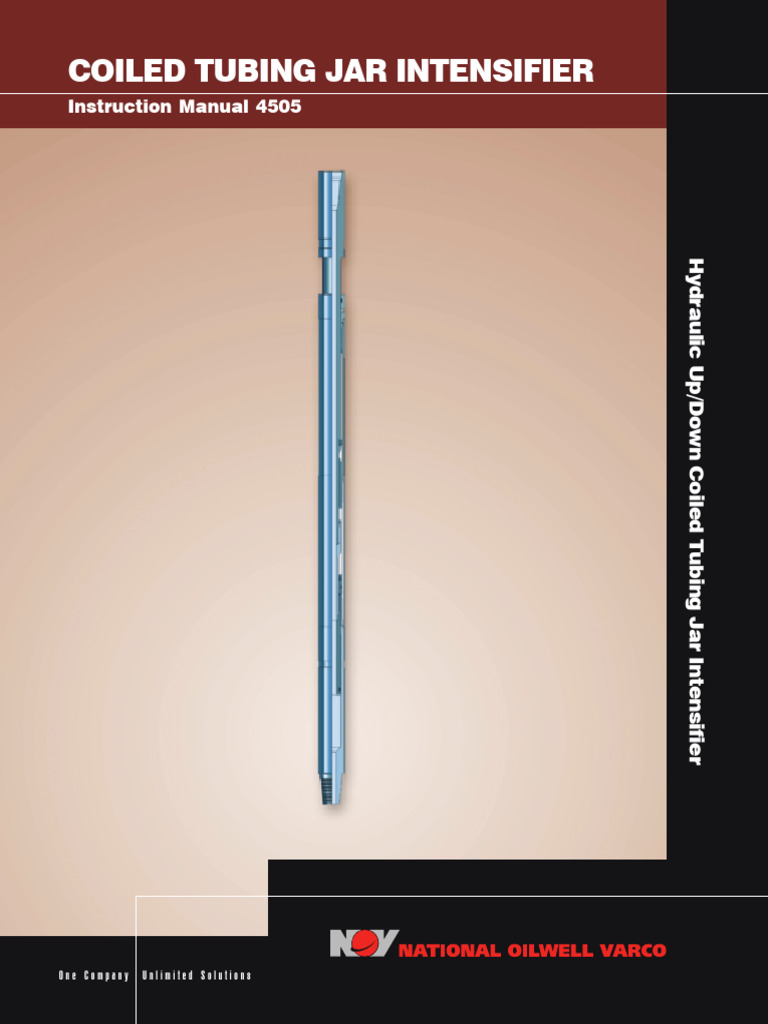 Coiled Tubing Jar Intensifier | PDF | Pipe (Fluid Conveyance) | Pump