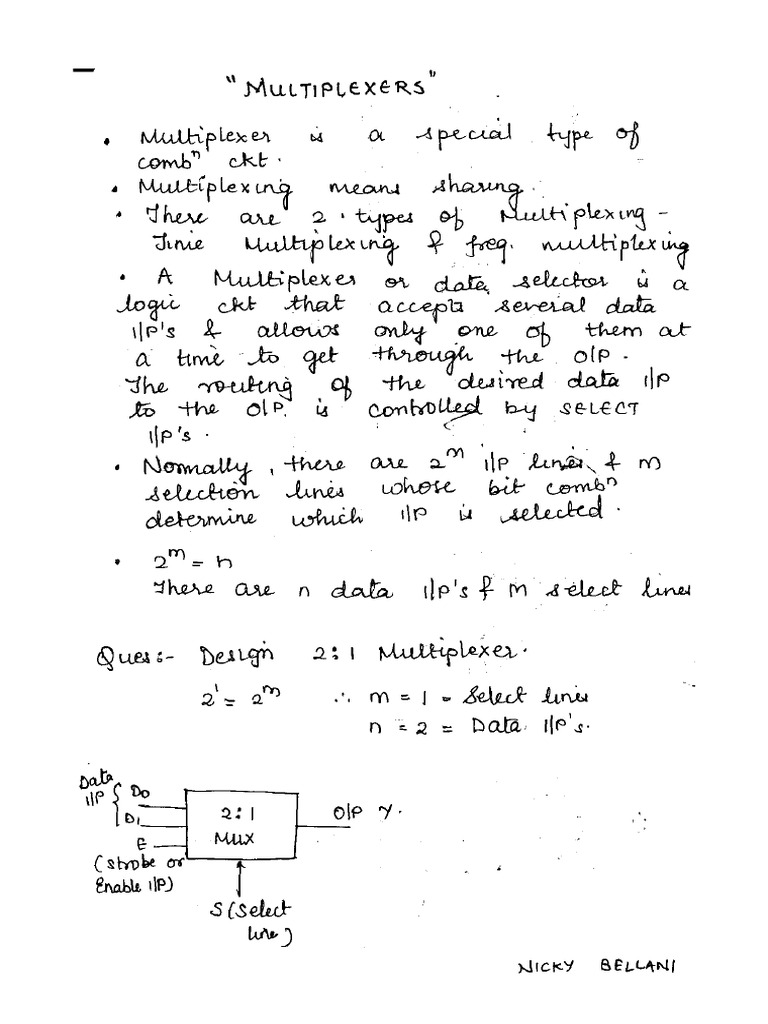 DLDM_Unit 2 | PDF