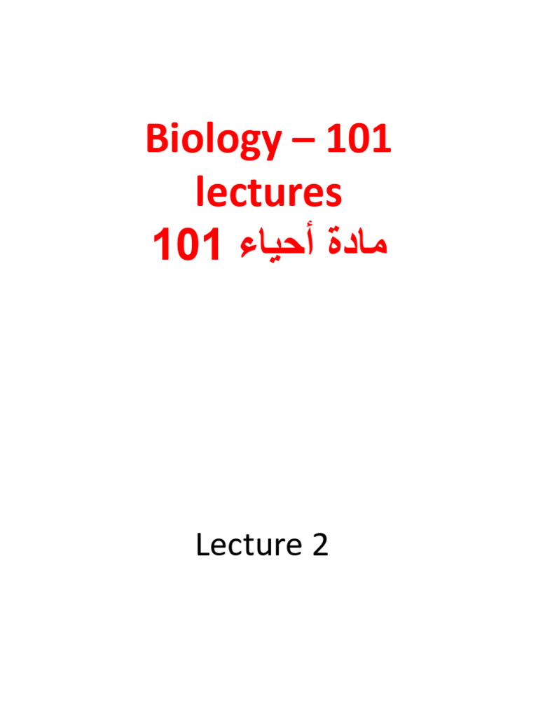 Lecture 2_B101 - Copy | PDF