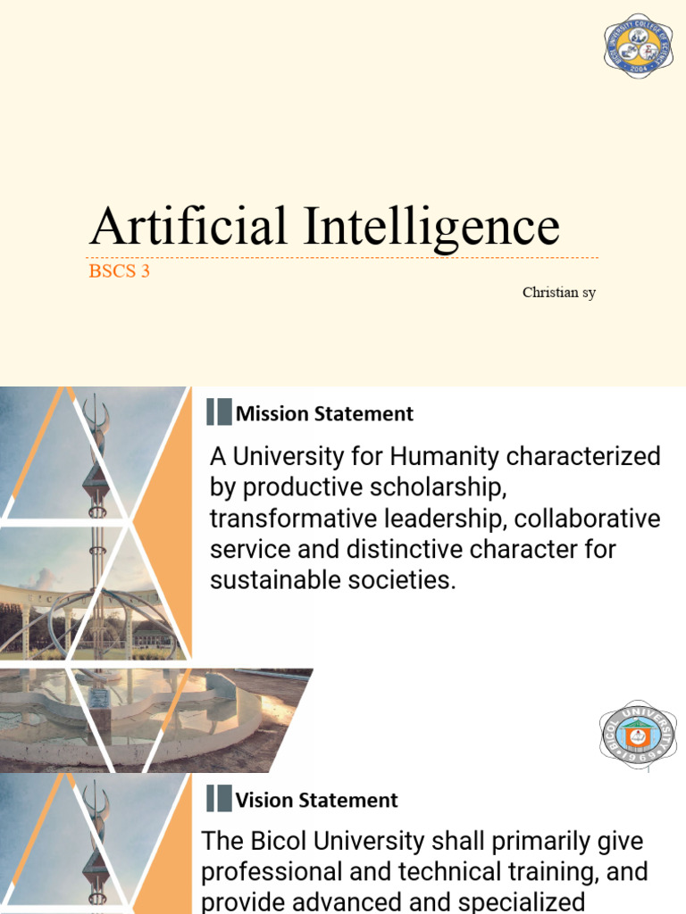 AI Introduction and Week 1 | PDF | Artificial Intelligence ...