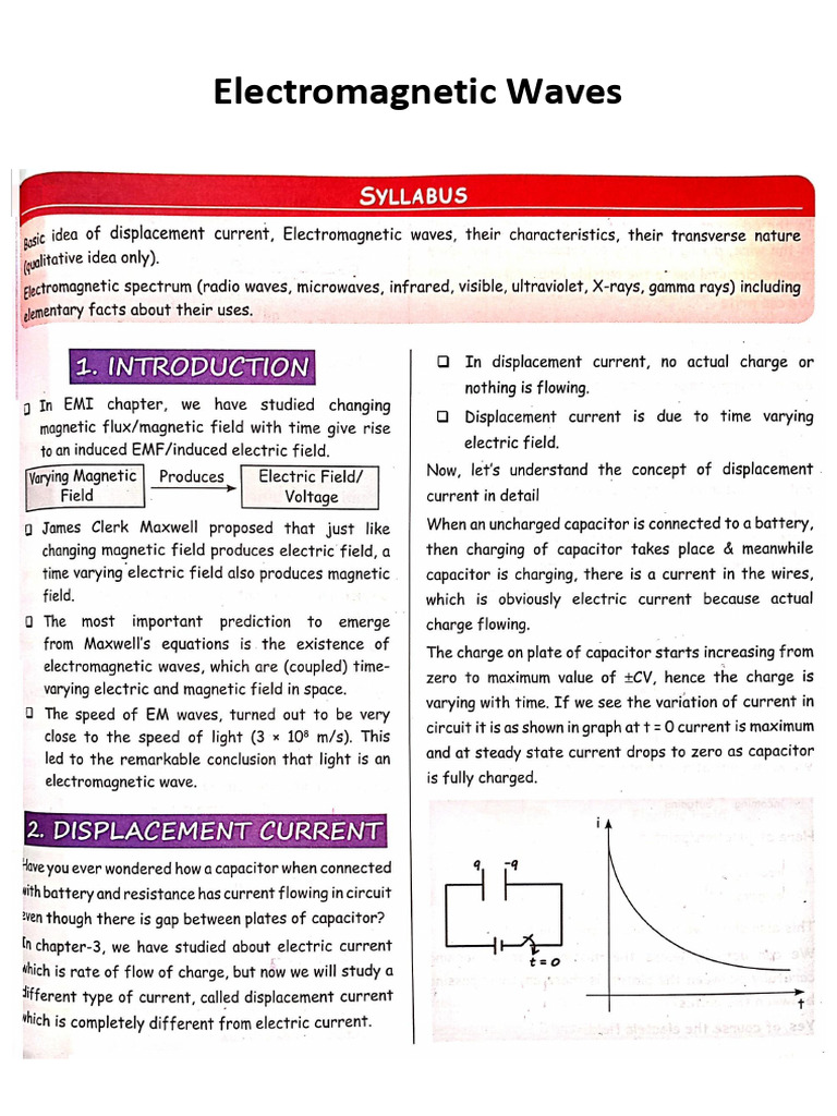 Electromagnetic Waves | PDF