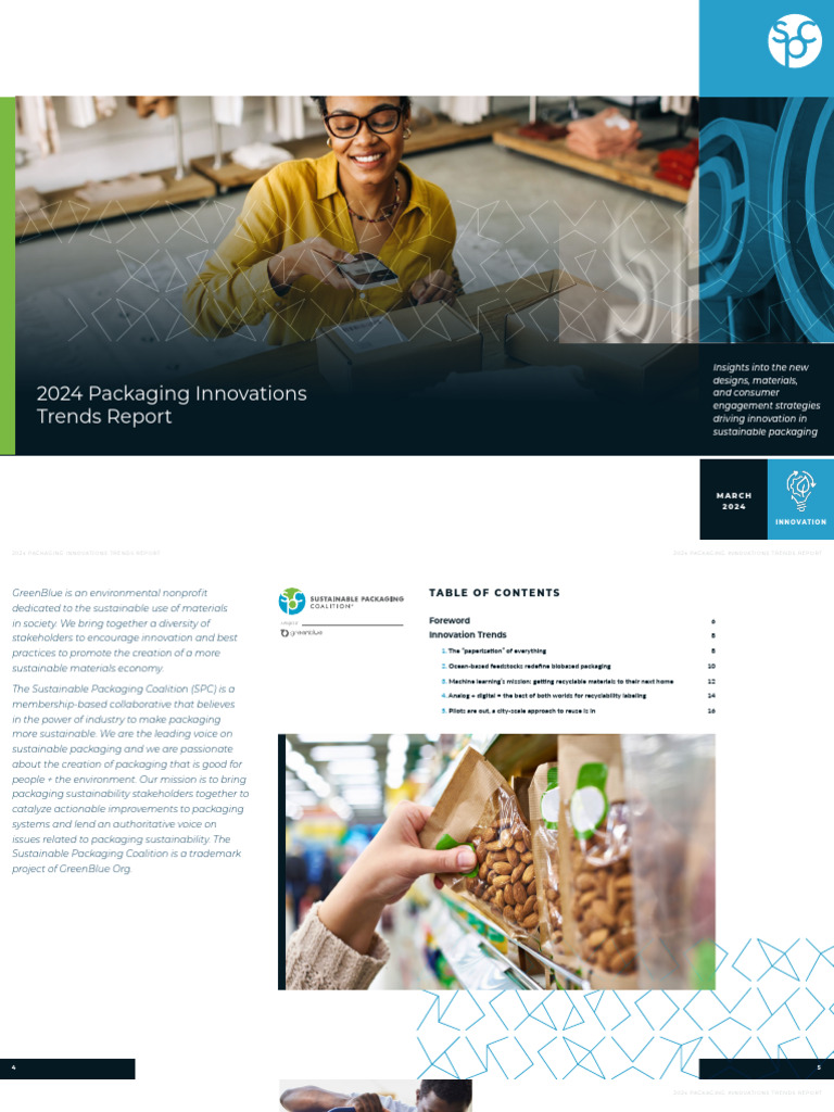 2024 Packaging Innovations Trends Report SPC V2 | PDF | Recycling | Reuse