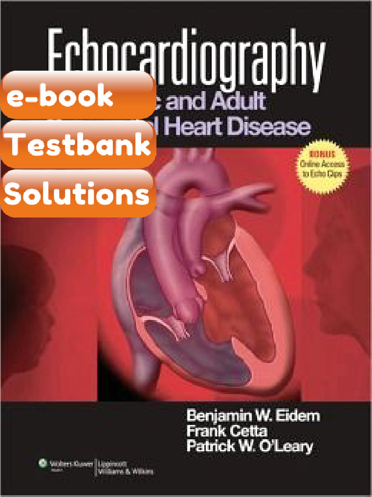 Echocardiography in Pediatric and Adult Congenital Heart Disease ...