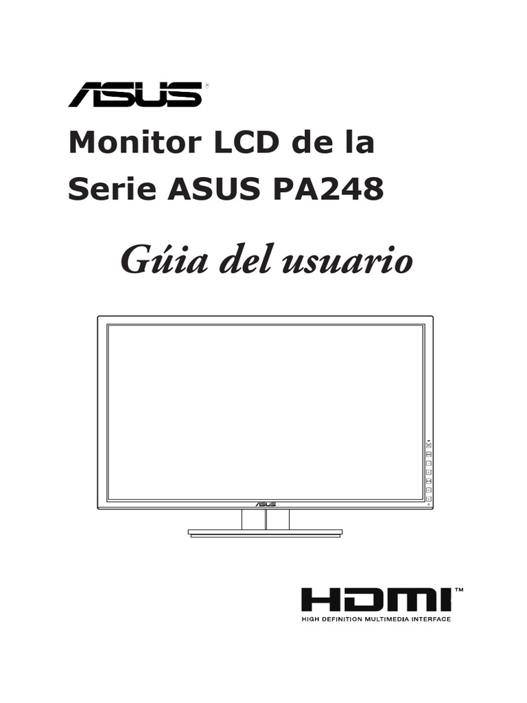 Monitor Mio Pa248_spanish | PDF | USB | Monitor de computadora