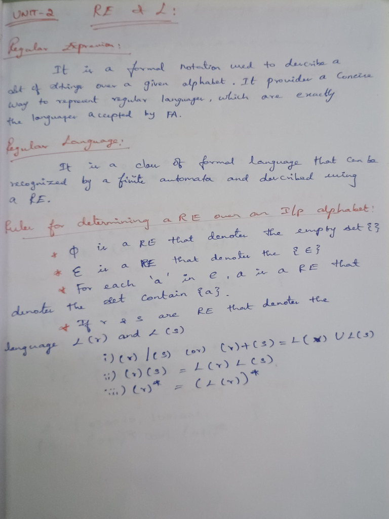 TOC - Unit 2 - Notes | PDF