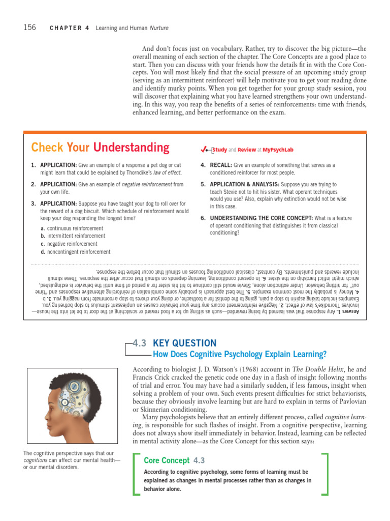 Cognitive Perspective - ZIMBARDO | PDF | Behavioural Sciences | Psychology
