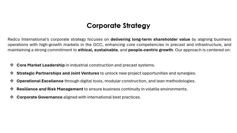 Corporate Strategy | PDF