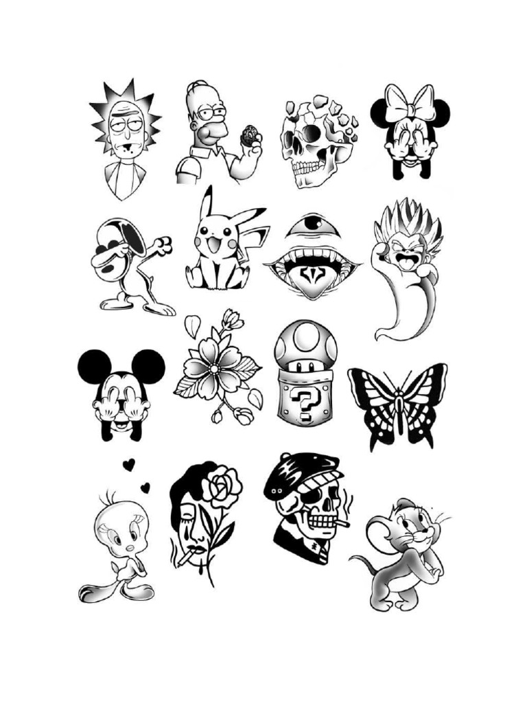 Plantilla Tattoos | PDF