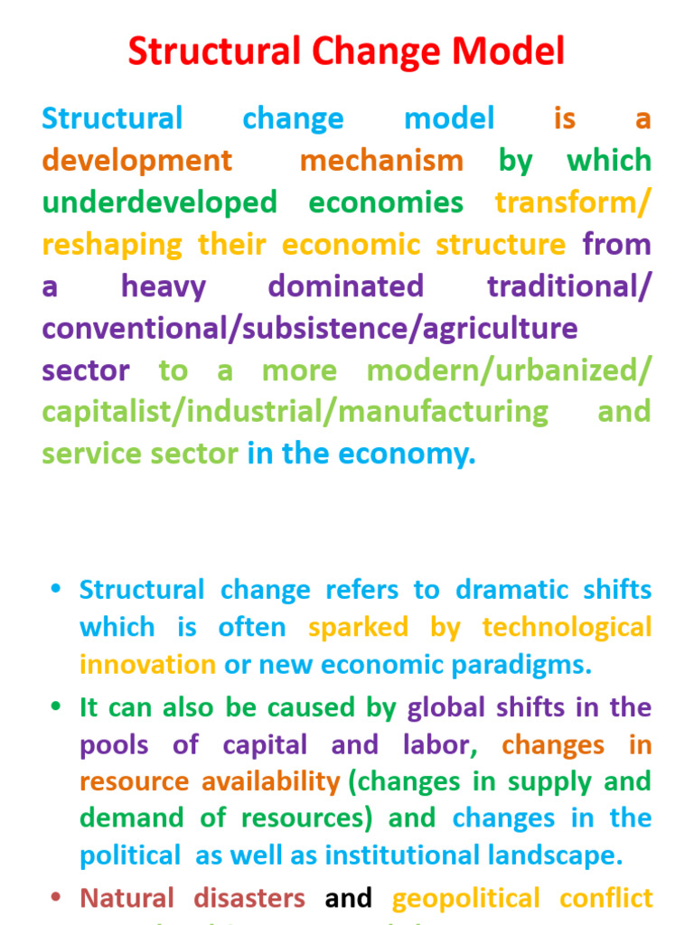 Structural Change Model | PDF | Labour Economics | Capitalism