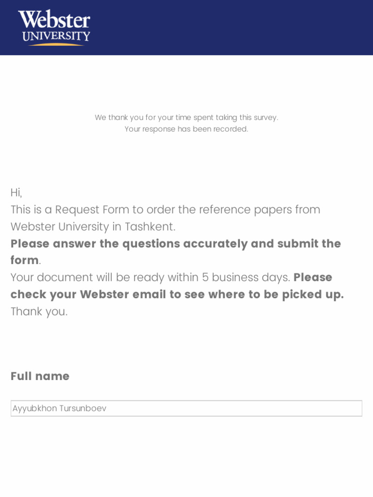 Response Summary | PDF