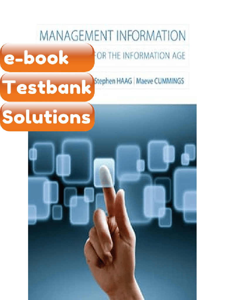 Testbank - Of Management Information Systems for the Information Age ...