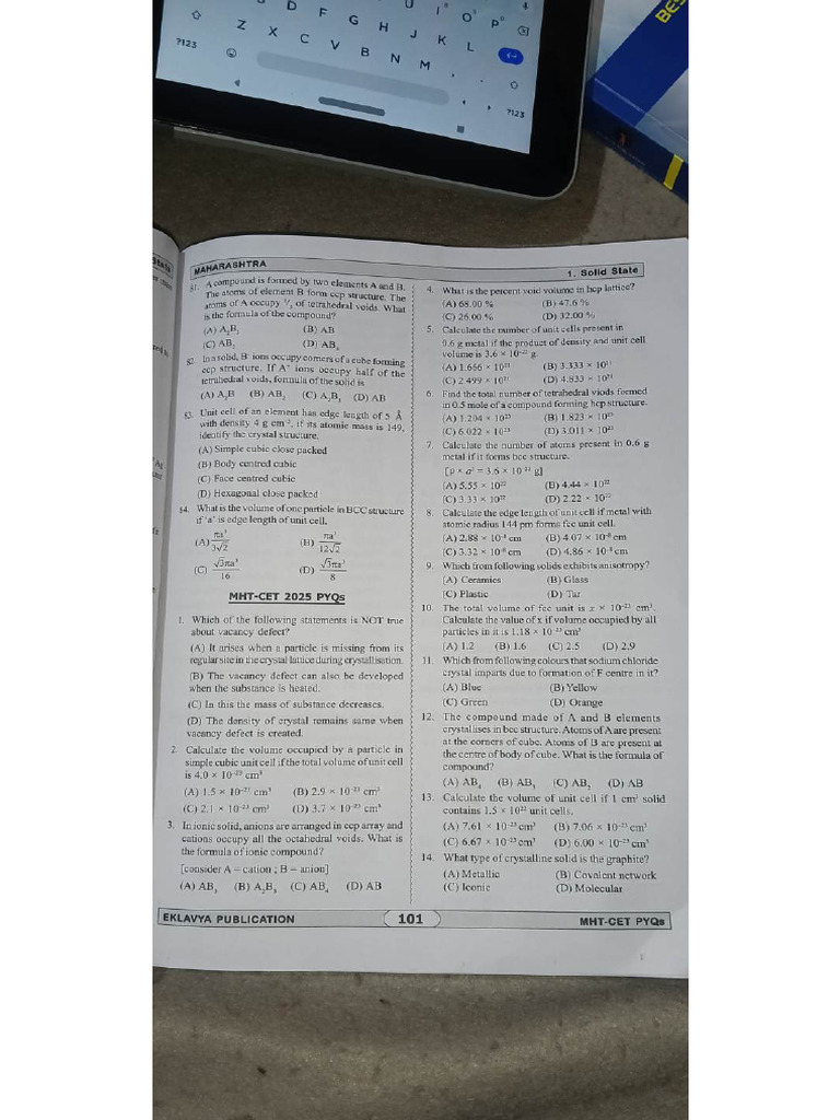 12 Chemistry 2025 Pyqs by Mohit | PDF