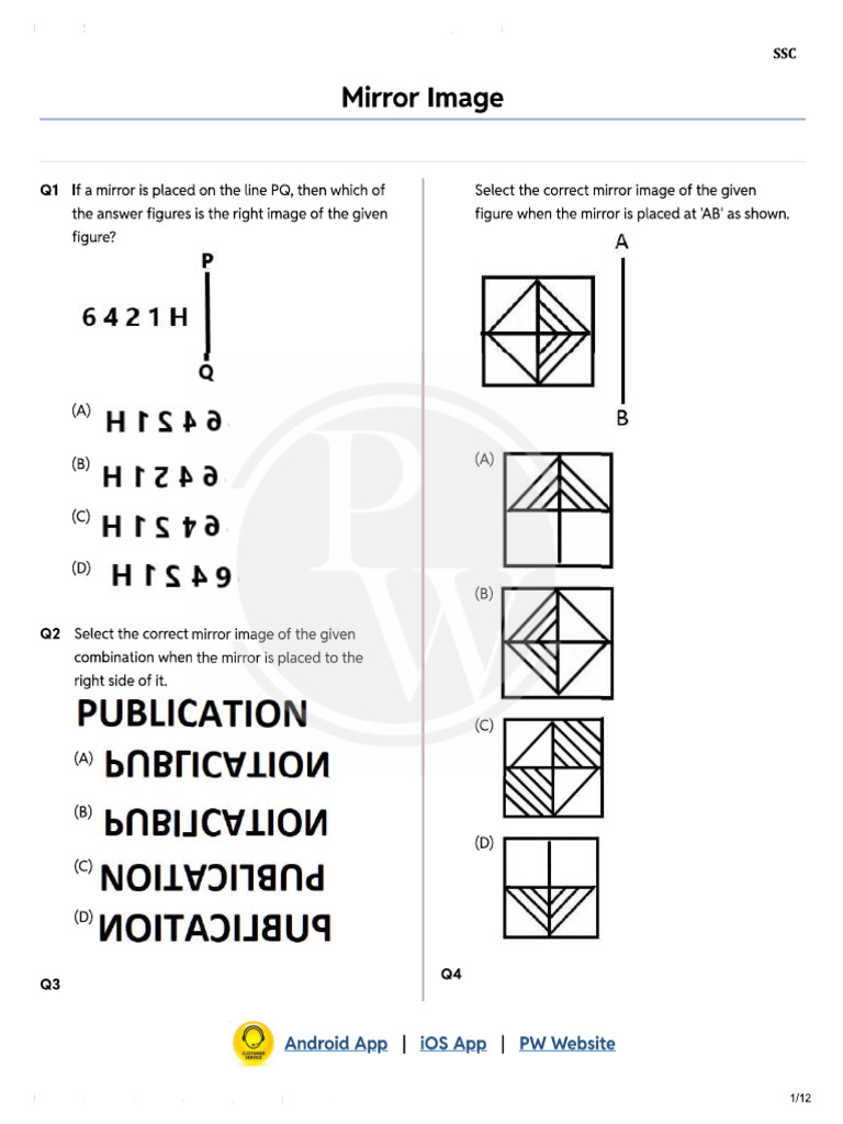 Mirror Image English | PDF