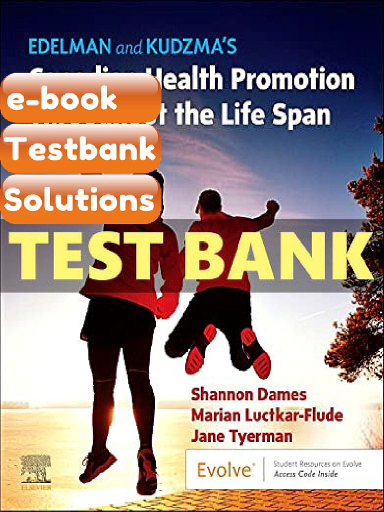 Ebook & Testbank Edelman and Kudzmas Canadian Health Promotion ...