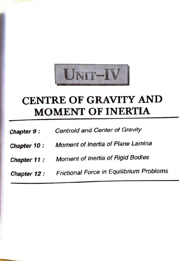 Centroid and Center of Gravity | PDF | Center Of Mass | Area