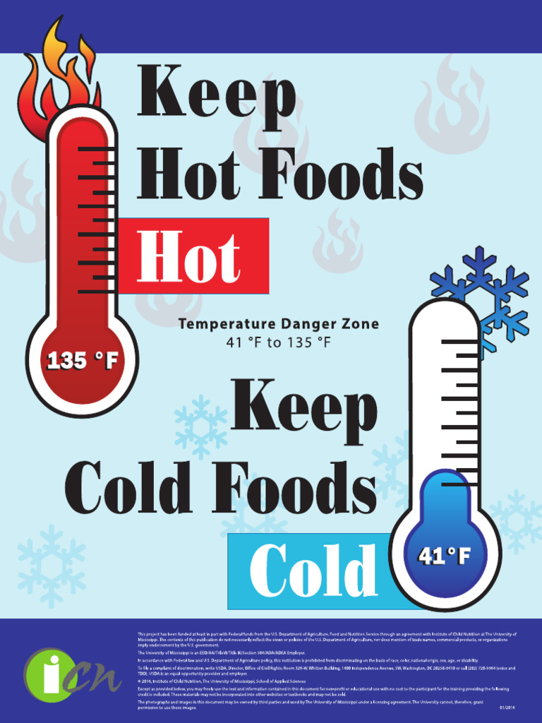 Keep Hot Foods Hot Keep Cold Foods Cold | PDF