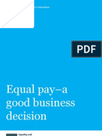 Equal Pay A Good Business Decision