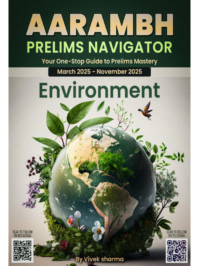 Environment Book With Index | PDF | Earth Sciences | Natural Environment